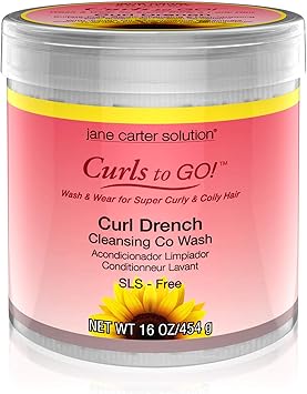 Jane Carter Solution Curls to Go Curl Drench Cleansing Co Wash 16oz - Image 1