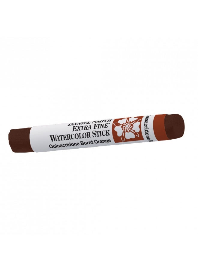 Daniel Smith DANIEL SMITH Extra Fine Watercolor Paint, 12ml Stick, Quinacridone Burnt Orange, 284670005  - Image 1