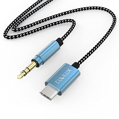 Cubilux USB C to 3.5mm Car Audio Cord [96Khz/24bit DAC] Compatible with Google Pixel 10/9/8/7/6 Pro 9a/8a/7a/6a/5a, Moto Razr 2025/2024, Edge 70/60/50/40/30, Type C 1/8" Aux Cable, 6 FT - Image 1