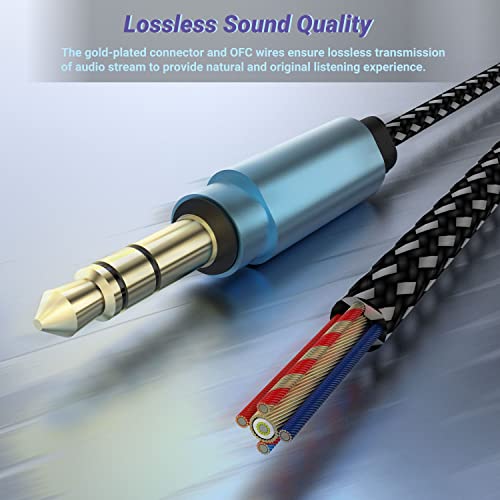 Cubilux USB C to 3.5mm Car Audio Cord [96Khz/24bit DAC] Compatible with Google Pixel 10/9/8/7/6 Pro 9a/8a/7a/6a/5a, Moto Razr 2025/2024, Edge 70/60/50/40/30, Type C 1/8" Aux Cable, 6 FT - Image 3