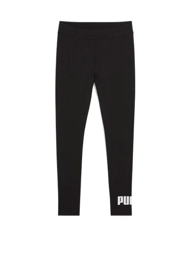 Puma black Essential Logo Leggings for Women | Best Price UAE