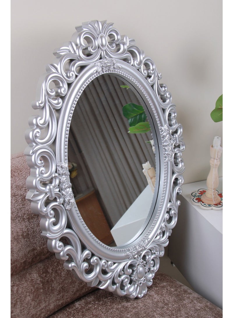 Generic420apple An elegant mirror with a luxurious frame adds a touch of sophistication to any space. 72 x 57 cm - Image 5
