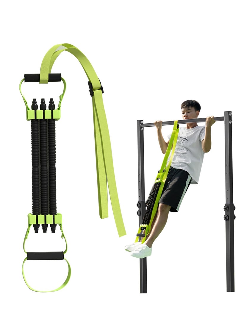 Excefore Pull Up Assistance Bands, Elastic Adjustable Strength Training Resistance Band, Anti-Slip Heavy Duty Chin Up Exercise Pull Up Assist Bands, Green - Image 4