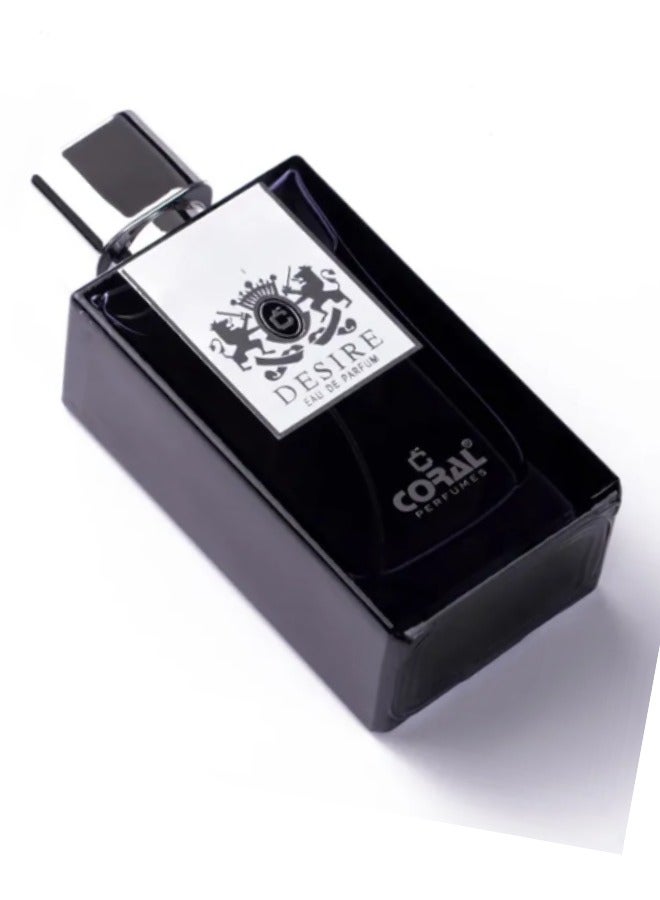 Coral DESIRE Eau De Parfum for Men - 85ml - Image 5