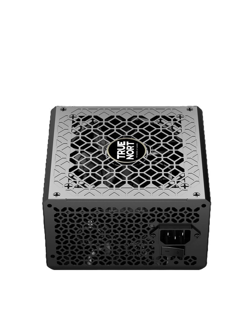 Truenort TrueNort 850W 80 Plus Gold Certified Full Modular ATX 3.1, PCIe 5.1 12V Japanese Capacition Power Supply Reliable, Efficient, and Silent Performance Gaming Power Supply  - Image 3