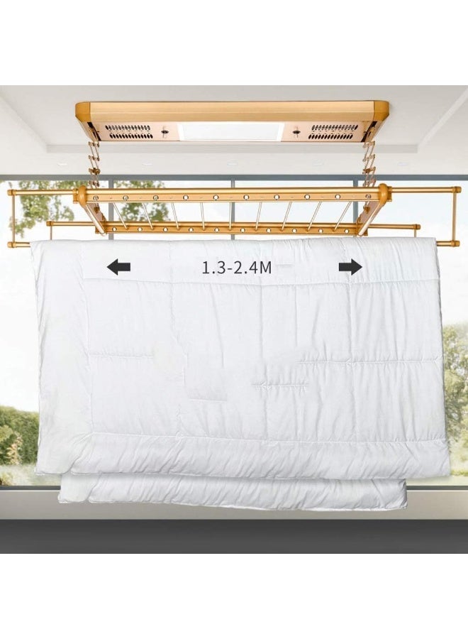 Electric Drying Rack Intelligent Remote Control Lift Household Balcony Automatic Drying Clothes Drying Machine  - Image 3
