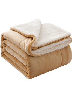 Brandonn New Born Baby Blankets All Season Fluffy 2 Layered Ac Wrapping Sheet Flannel And Sherpa Blanket For Baby Boys And Baby Girls, Toddlers 130 Cm X 105 Cm, (3-24 Months) (Lightweight)  - Image 1