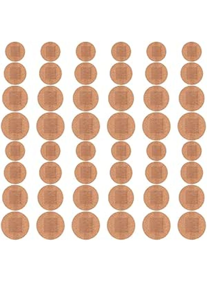 Large Fabric Waterproof Breathable Adhesive Bandages 80 Pieces for Fingertips Joints Foot First Aid - Image 1