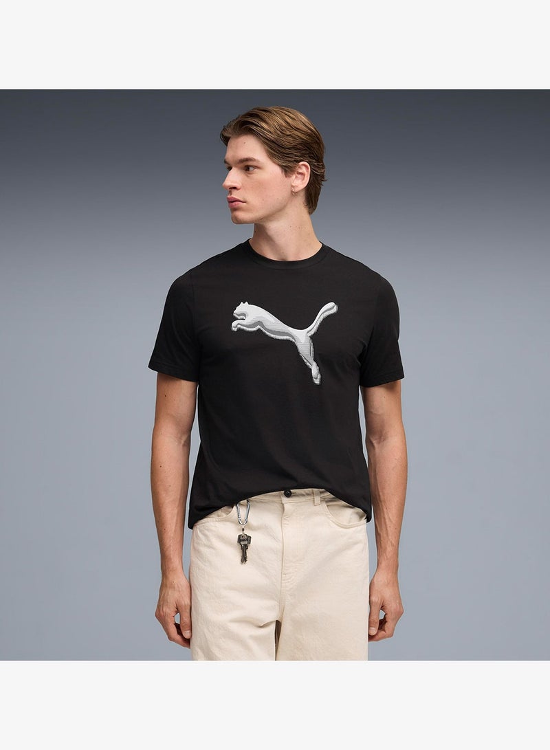 PUMA Cat Logo Graphic T-Shirt - Image 1