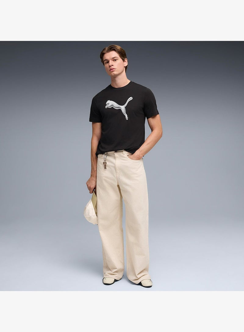 PUMA Cat Logo Graphic T-Shirt - Image 3