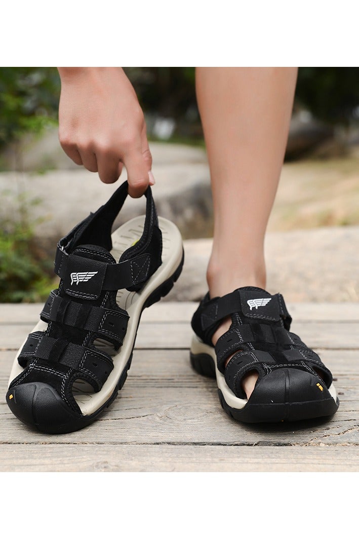 Men Fashion Summer Sport Sandals Beach Water Hiking Shoes Comfort Breathable Casual Non-slip Indoor Outdoor Sandal - Image 5