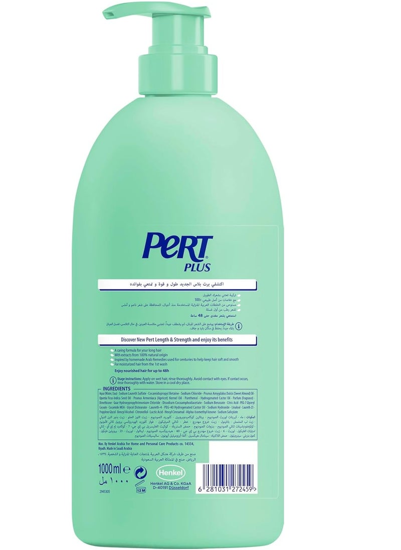 PERT PLUS - Length And Strength Shampoo Almond Oil 1 Liters - Image 1
