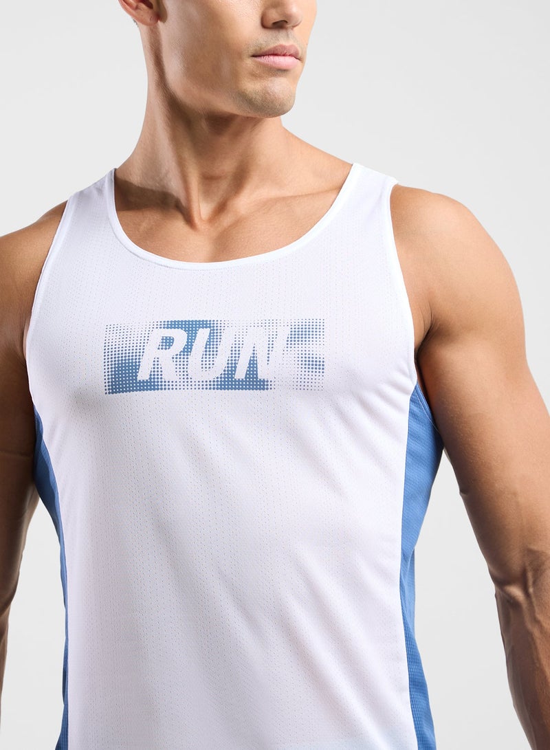 ميزونو تيشيرت بدون اكمام جرافيك دراي إيروفلو - Image 3