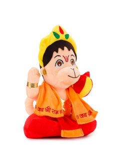 Webby Webby Plush Hanuman Soft Toys for Kids | Decoration Items for Home Décor, Car Dashboard, and Office Table | God Statue for Festival | Diwali | Birthday Gift for Kids, Family and Friends  - Image 5