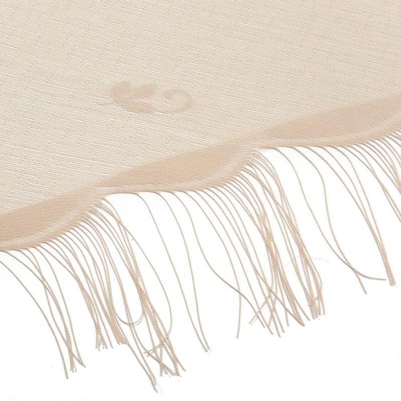 LMVERNA Women's Scarf Mesh Wedding Cape Triangle Shawl with Fringed Evening Shawl Wrap - Image 5