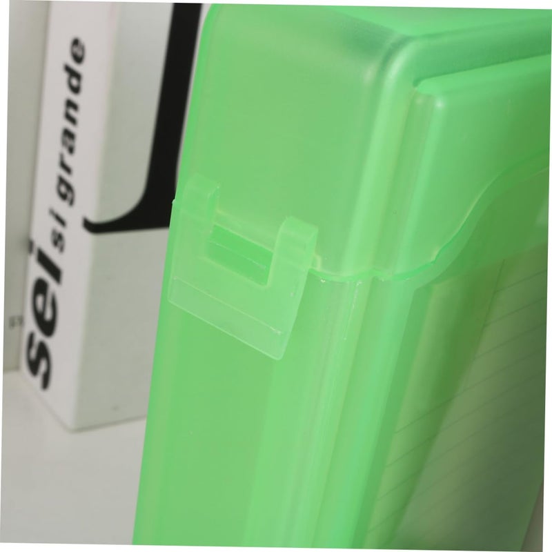5Pcs Hard Drive Storage Box Durable Plastic Snap Lock Drop Resistant Mixed Colors - Image 4