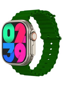 T10 ULTRA 2 Smart Watch BIG INFINITE DISPLAY Wireless Charging 49MM (Green)