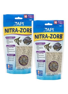 API NitraZorb Size 6 Aquarium Canister Filter Filtration Pouch 1Count Bag (2Pack)  - Image 1