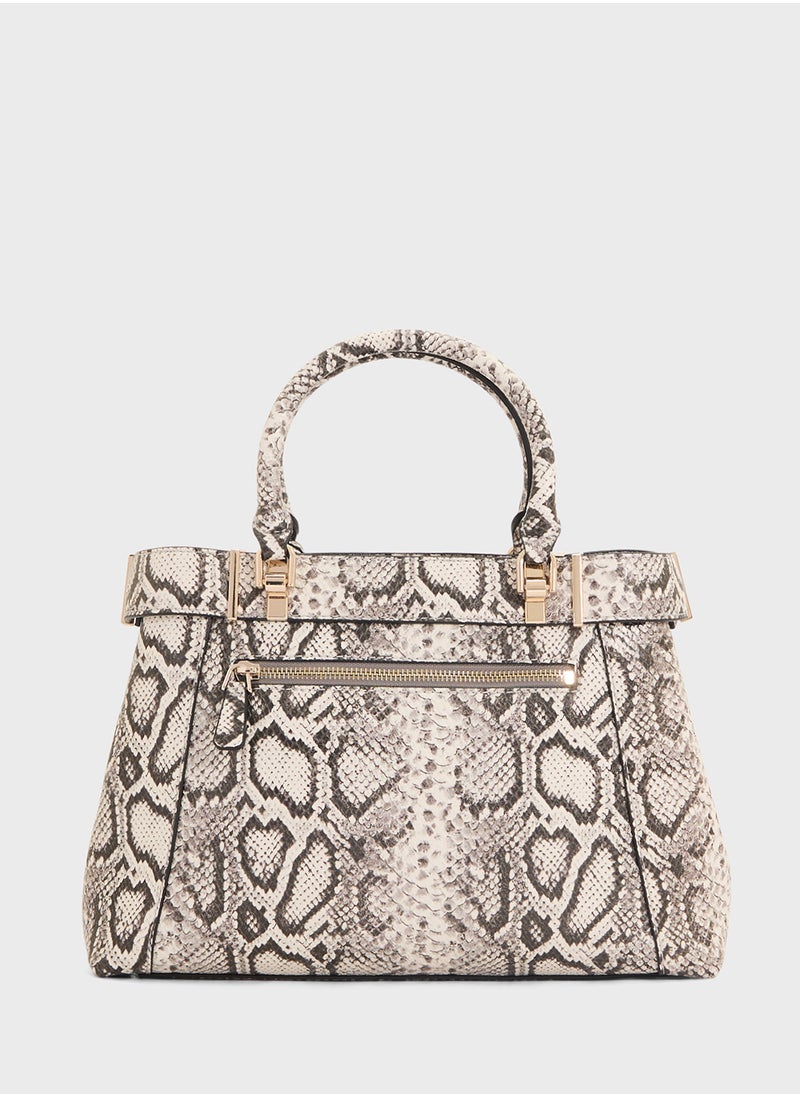 GUESS - Anadela 3 Comp Satchel - Image 1