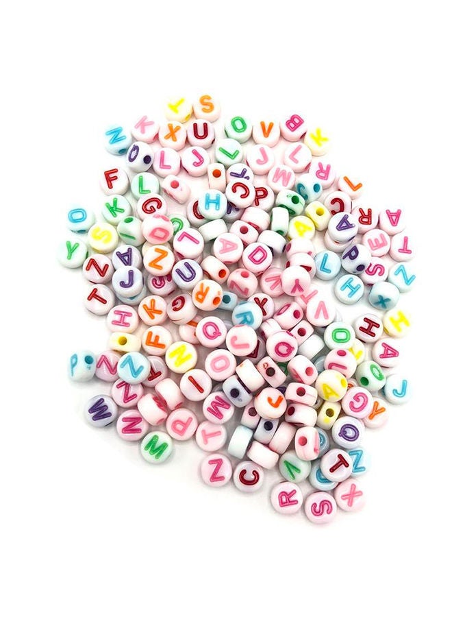 نيبمينينت مجموعة خرز دائري للحرف اليدوية يمكنك صنعها بنفسك مكونة من 1900 قطعة 0.4X0.7سم - Image 1