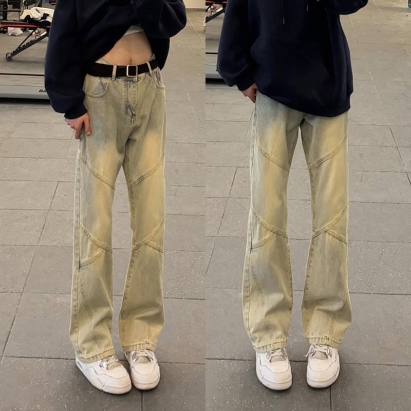 Unisex Casual Daily Denim Jeans - Image 4