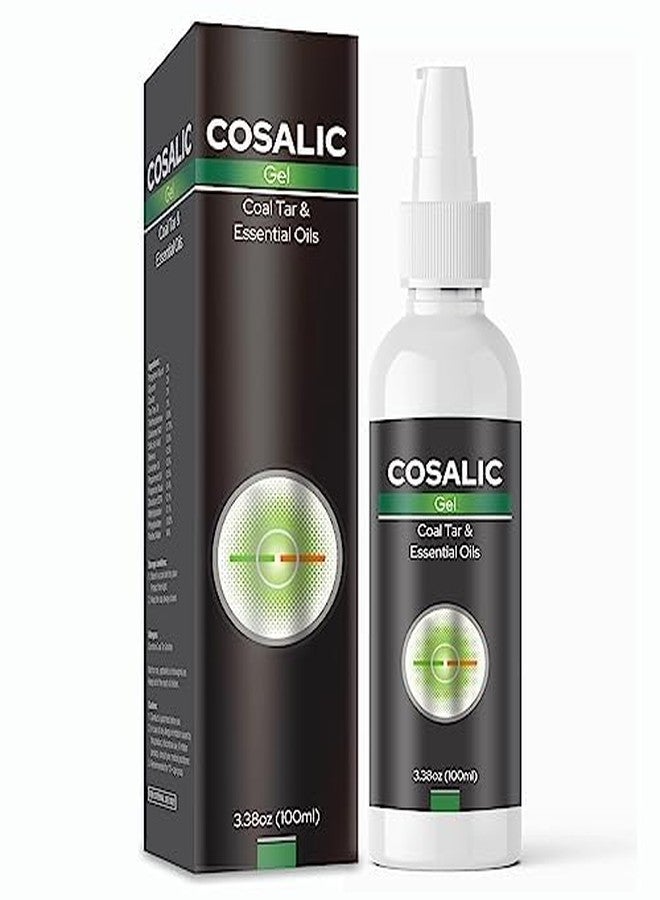 Salve Cosalic Gel for Dry Flaky Scaly Itchy, Relieves Skin from Extreme Dryness and Psoriasis, Enriched with Goodness of Essential Oils Coal Tar, Suitable All Types-100ml 3.38 Oz - Image 3
