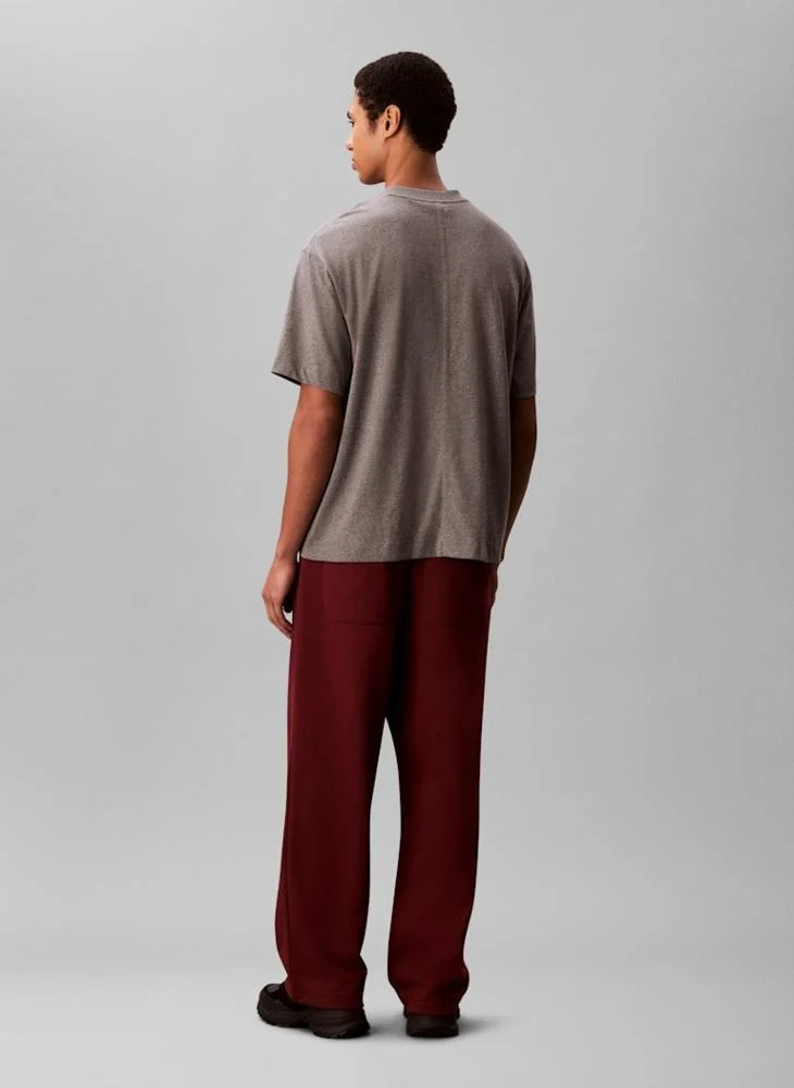 CALVIN KLEIN Logo Embroidered Sweatpants