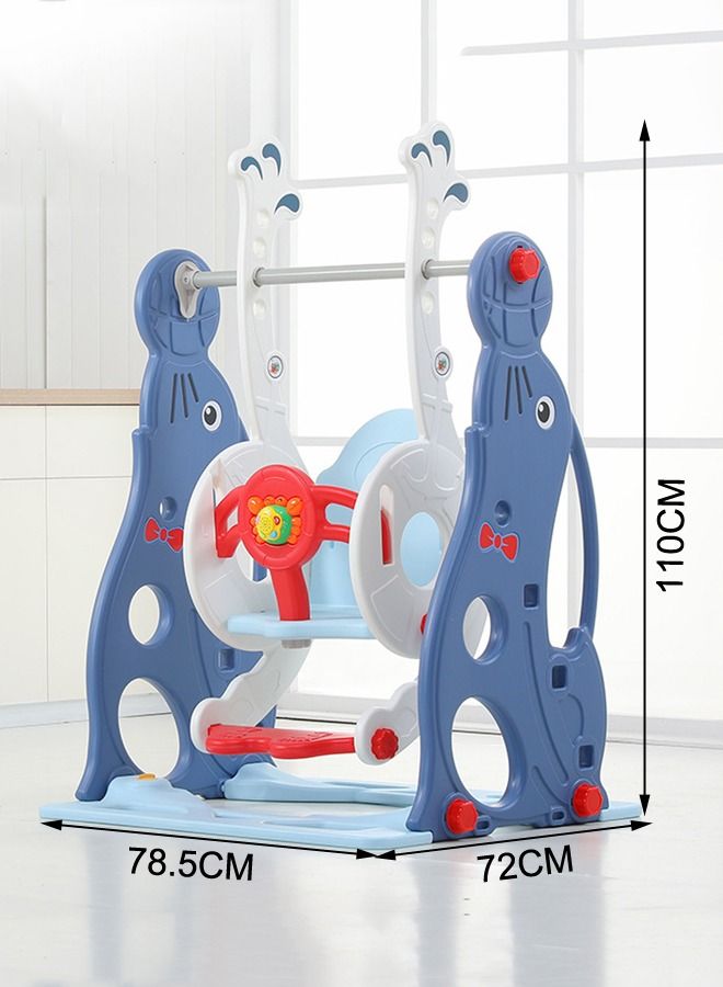XIANGYU Indoor And Outdoor Baby Playground Cartoon Pattern Swing Set Toy - Image 2