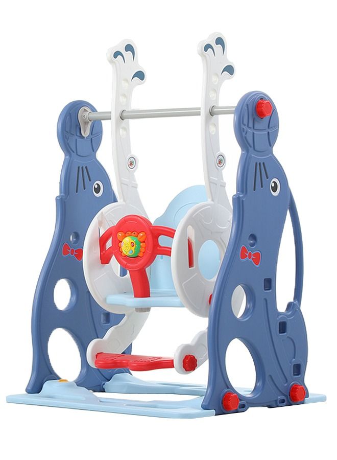 XIANGYU Indoor And Outdoor Baby Playground Cartoon Pattern Swing Set Toy - Image 1