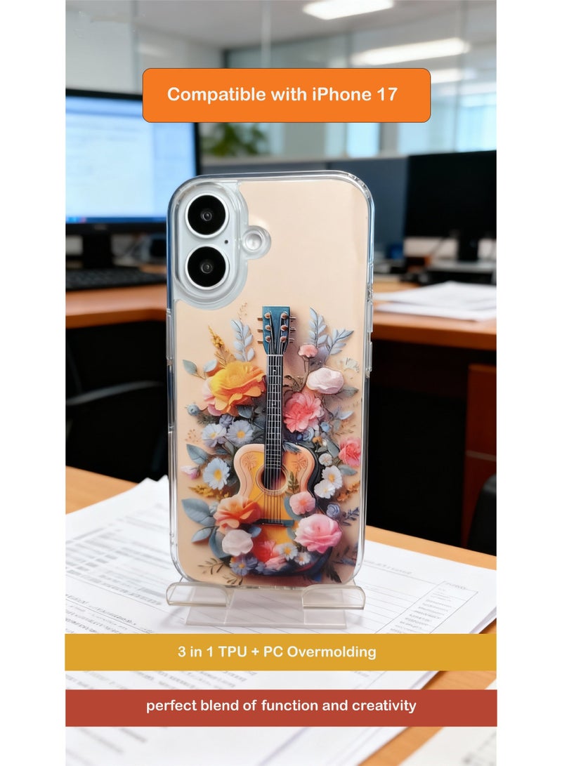 ThangCore Iphone17，3 in 1 TPU + PC Overmolding Magnetic Creative Design Phone Case - Image 1
