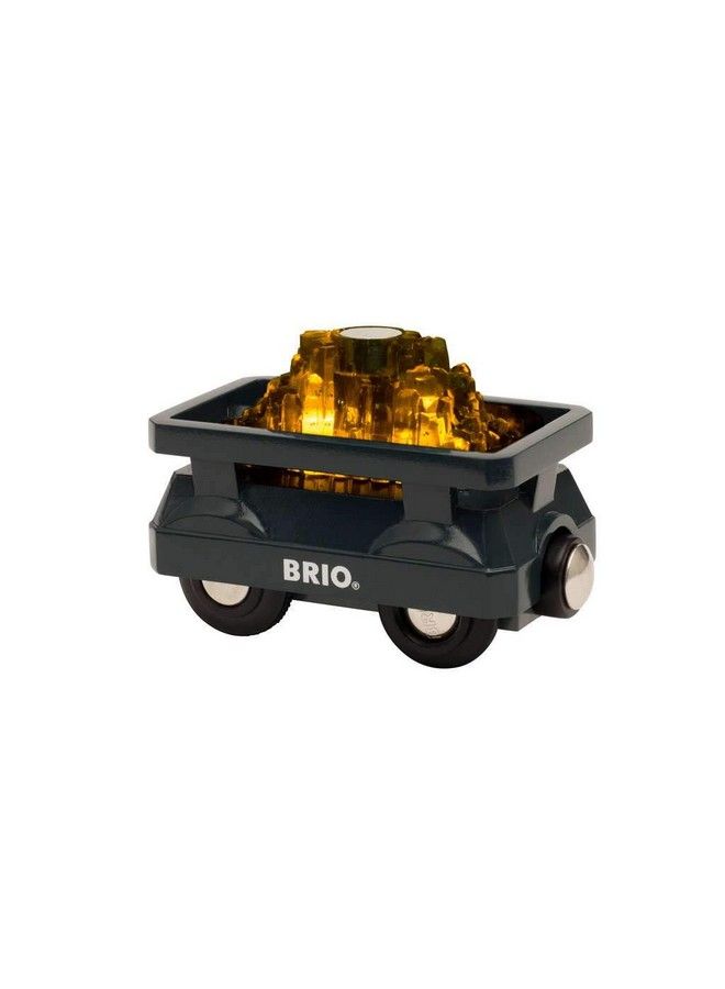 Brio عربة ذهبية مضيئة عالم 33896 ; لعبة عربة مكونة من قطعتين للأطفال من عمر 3 سنوات وما فوق - Image 3