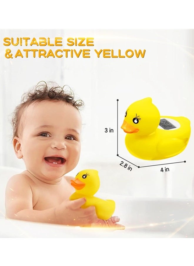 Beauenty Baby Bath Tub Water Thermometer,Bath Temperature Thermometer Safety Floating Toy,Fahrenheit And Celsius Degree,Digital Infant Floating Water Temperature Thermometer And Baby Bath Time Toys  - Image 4