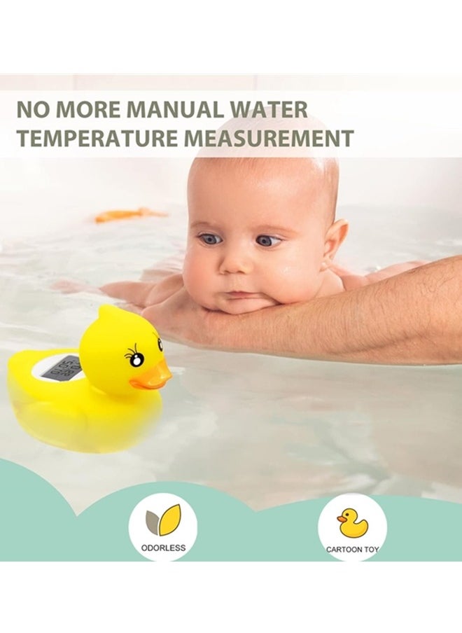Beauenty Baby Bath Tub Water Thermometer,Bath Temperature Thermometer Safety Floating Toy,Fahrenheit And Celsius Degree,Digital Infant Floating Water Temperature Thermometer And Baby Bath Time Toys  - Image 5
