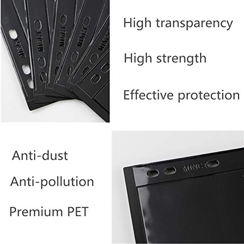 MUDOR 20 Sheets Stamp Pages for Collectors, 6 Pockets Sleeves, Fit 3 or 4 Ring Binder, Professional Pack - Image 3