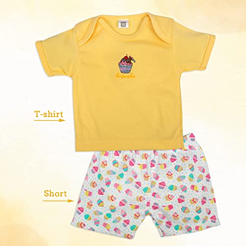 Mee Mee Cotton Soft Pampering Gift Set Hamper for New Born, Baby Boy, Baby Girl (8 Pieces, Yellow) - Image 5