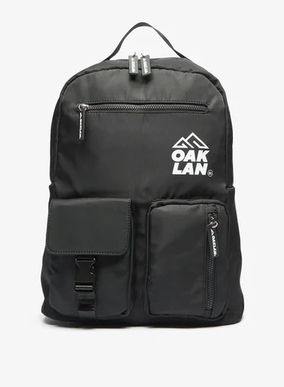 Oaklan by Shoexpress Boys Oaklan Printed Backpack With Zip Closure