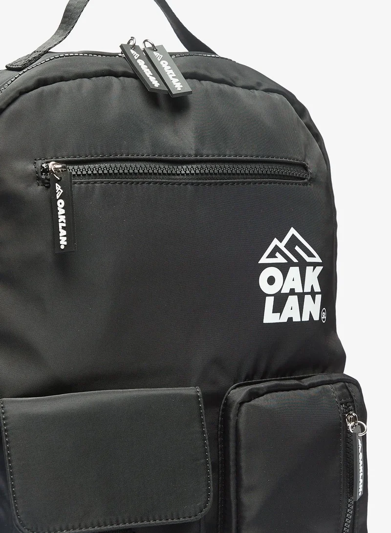 Oaklan by Shoexpress Boys Oaklan Printed Backpack With Zip Closure