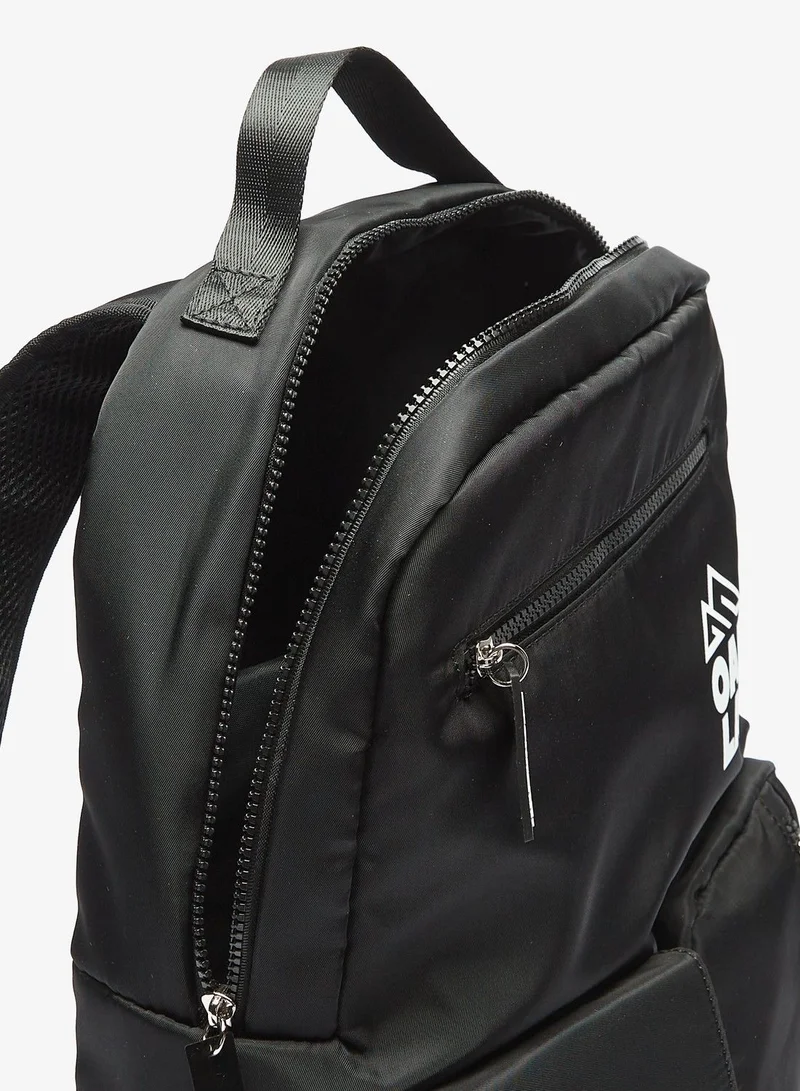 Oaklan by Shoexpress Boys Oaklan Printed Backpack With Zip Closure