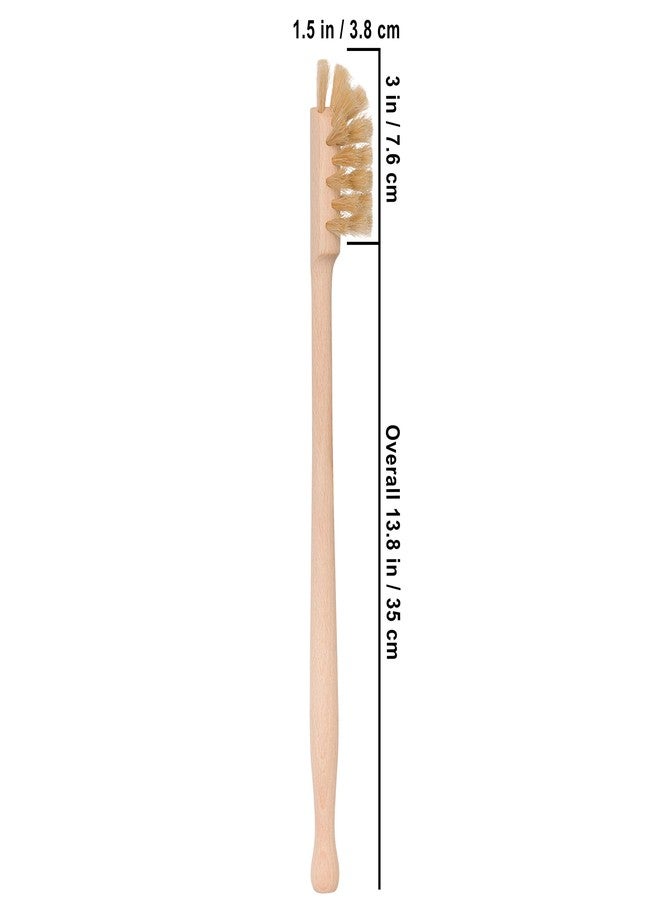 REDECKER Horsehair Drinking Bottle Brush with Beechwood Handle, 13-3/4-inches - Natural Wooden Bottle Brush - Made in Germany - Image 4