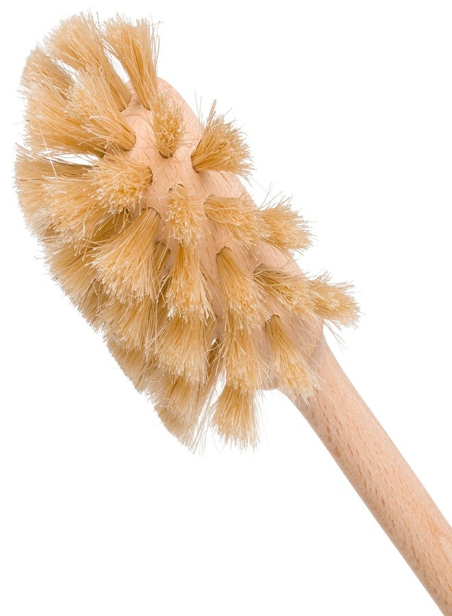 REDECKER Horsehair Drinking Bottle Brush with Beechwood Handle, 13-3/4-inches - Natural Wooden Bottle Brush - Made in Germany - Image 2