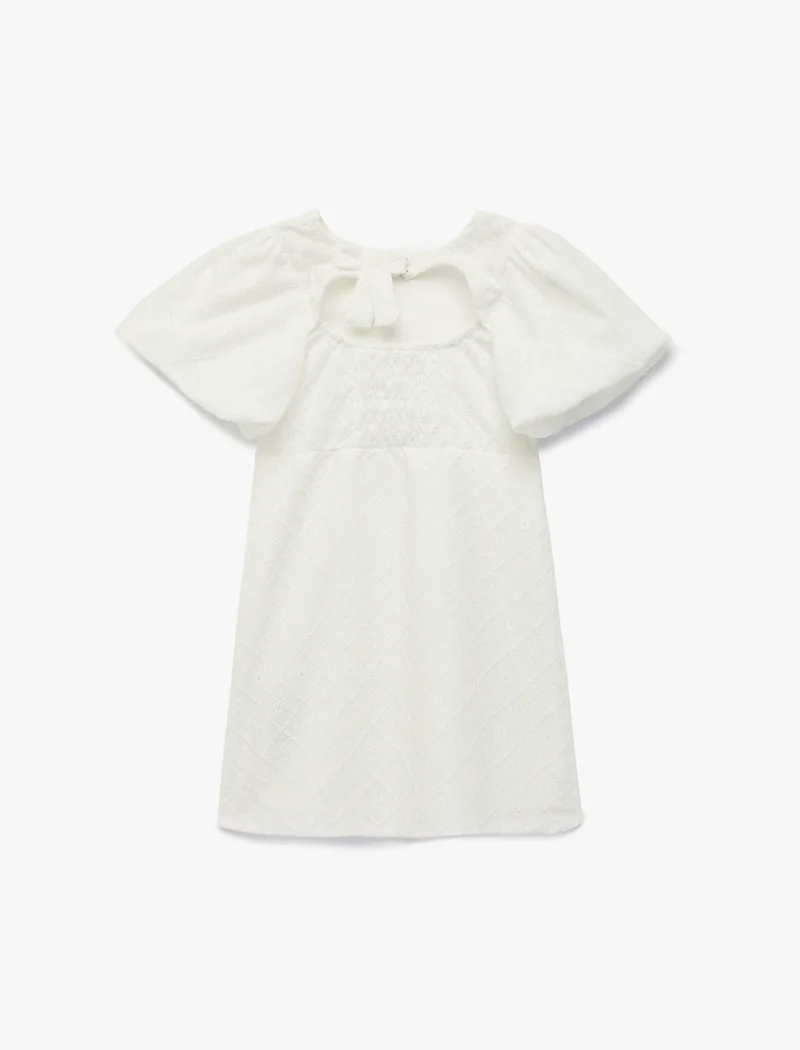 كوتون Short Sleeve Dress