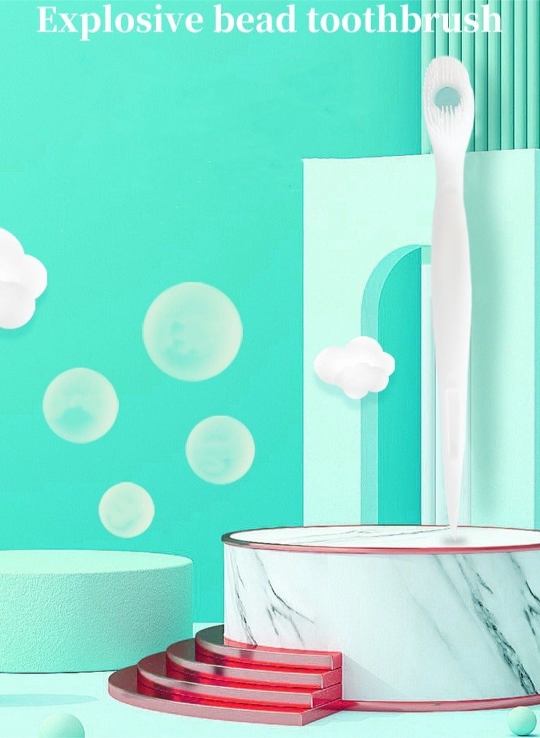 40 Pcs Disposable Toothbrushes with Toothpaste and Pick for Work or Travel, Mini Travel Toothbrushes, Mixed Flavor - Image 5