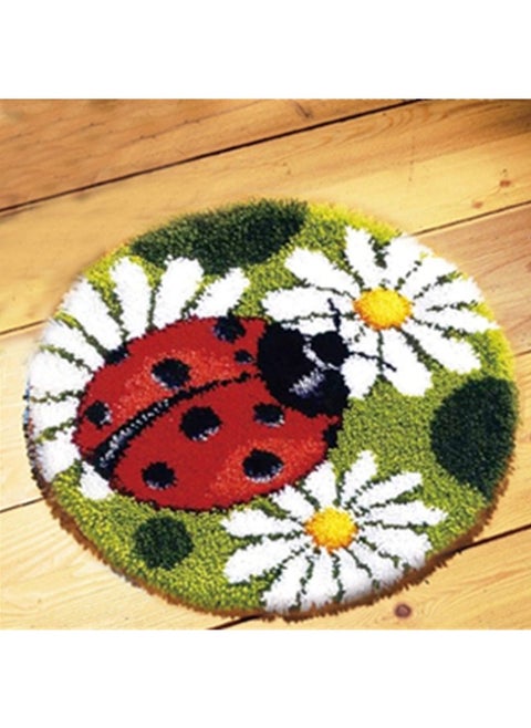 Cat Latch Hook Kits Rug Making Kits Diy For Kids Adults With Printed Canvas Pattern 17 X 17