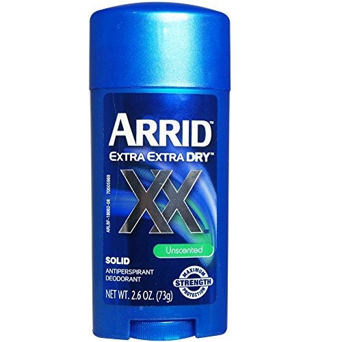 ARRID XX AntiPerspirant Deodorant Solid Unscented 26 oz Pack of 12