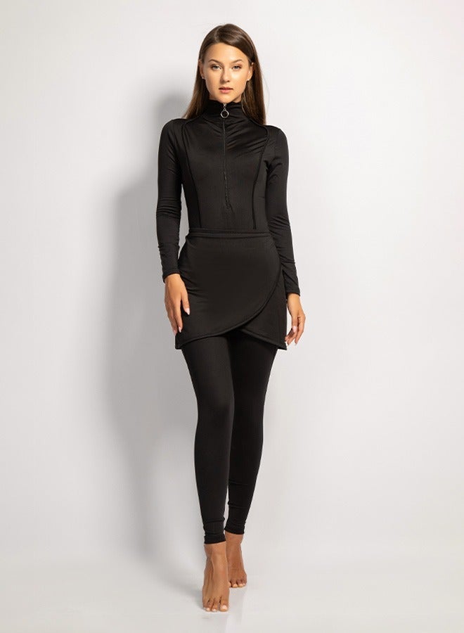 MINERVA SECRETS NOIR CLASSIC- Exclusive Premium Burkini - Image 1