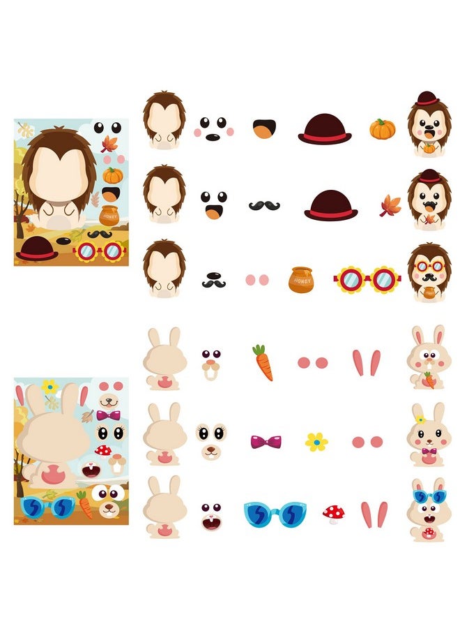 45Pcs Woodland Animals Make A Face Sticker 9 Kinds Diy Your Own Forest Stickers Autumn Dress Up Art Craft Happy Fall Mixed And Matched Party Favor Game And Birthday Decoration For Kid - pzsku/ZEAB859ED97FF5C56A018Z/45/_/1734347641/3346dedb-0dc0-49b6-b89e-9f5a9ea7488e