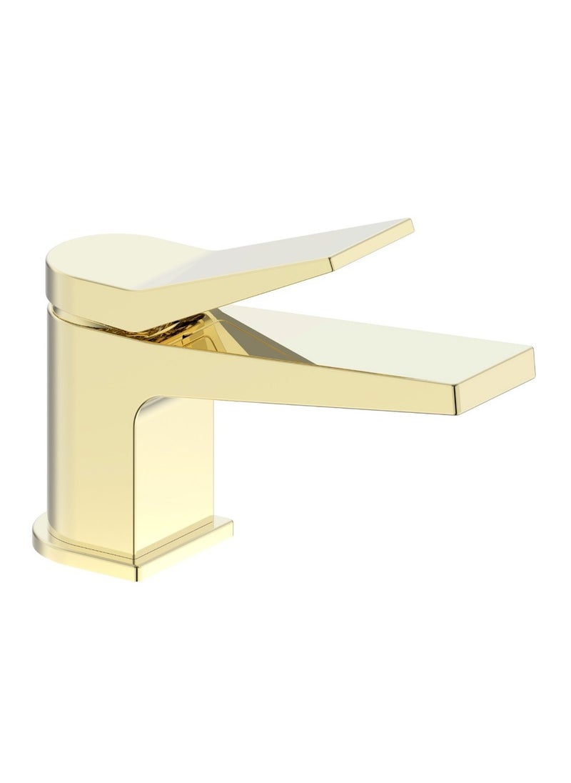 JAWAD Jawad Basin Mixer. Gold Ser-0174Pvg 