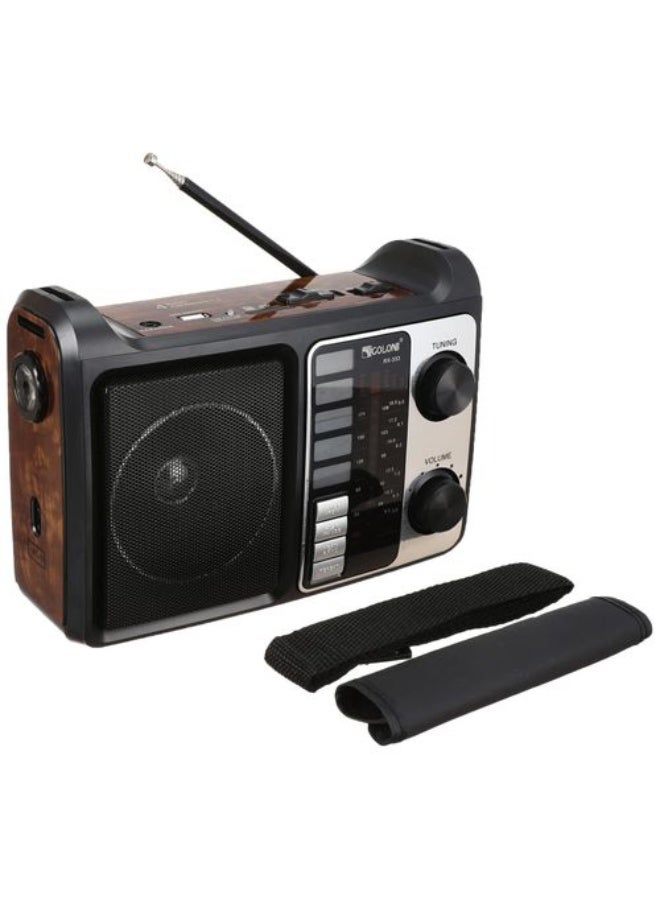 RX-333 Radio – Powerful Sound with USB/TF/FM Multi-Function Player