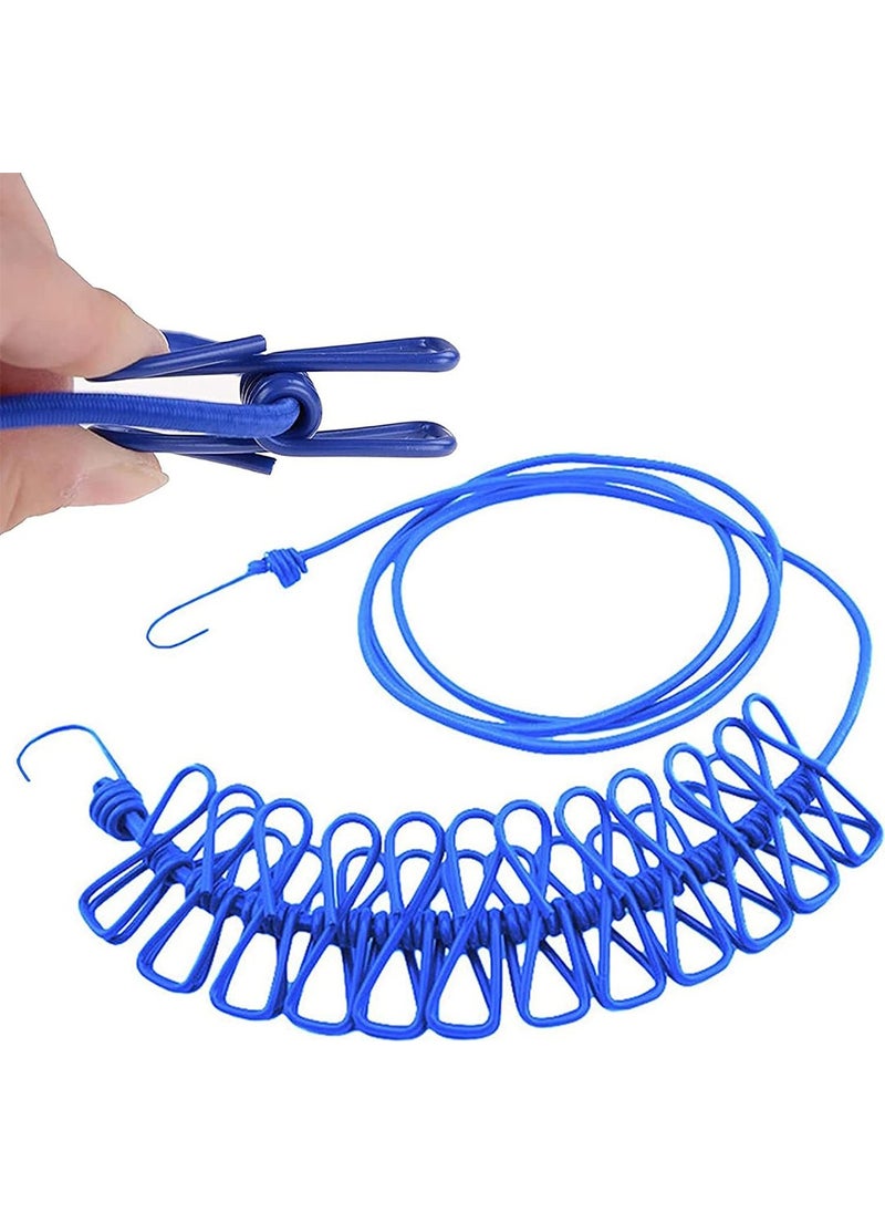 Portable Elastic Clothesline