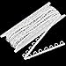 WILLBOND WILLBOND 10 Yards Gimp Braid Trim with Elastic Button Loop Bridal Button Loops Dress Zipper Extender Upholstery Trim  - Image 2
